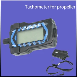 1/2pcs tachometer digital optical tachometer G.T. power model professional RC motor can store peak RPM data of 2-9 blades