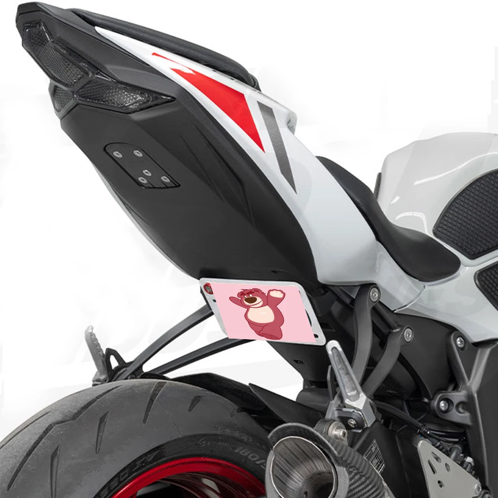 ZX-6R License Plate Holder LOW-MOUNT FENDER ELIMINATOR BRACKET For KAWASAKI NINJA ZX-6R 636 2024+