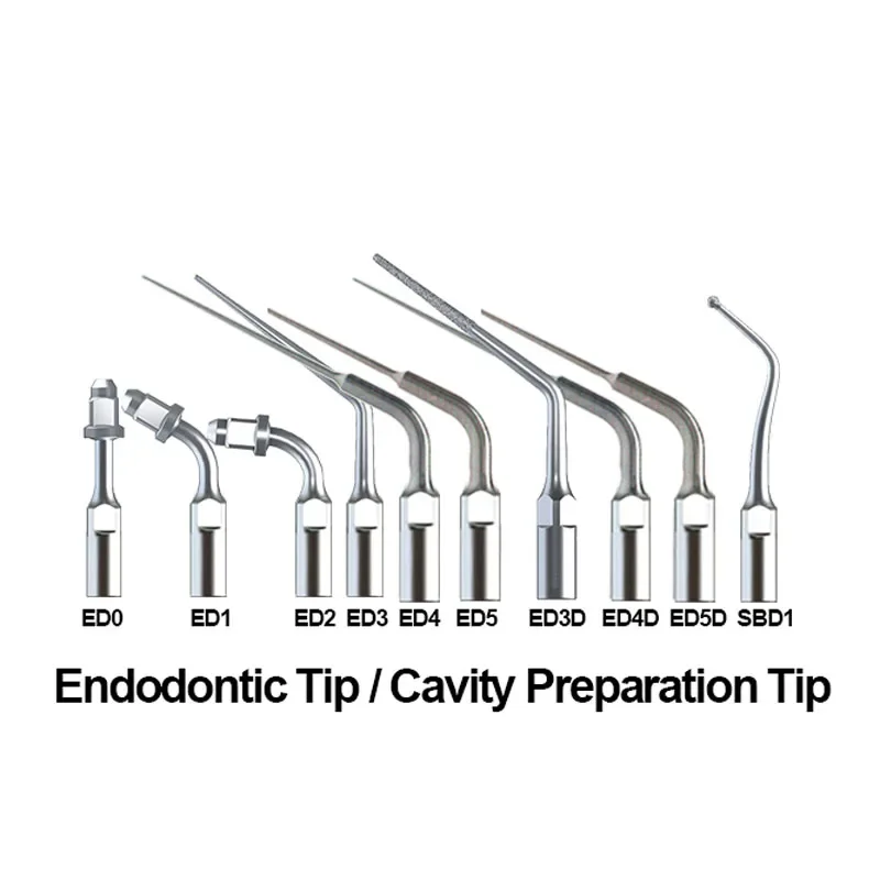 Dental Scaler Tips For SATELEC/DTE Ultrasonic Scaler Handpiece Dentistry Endo Perio Scaling Tip Tooth Cleaning Tools