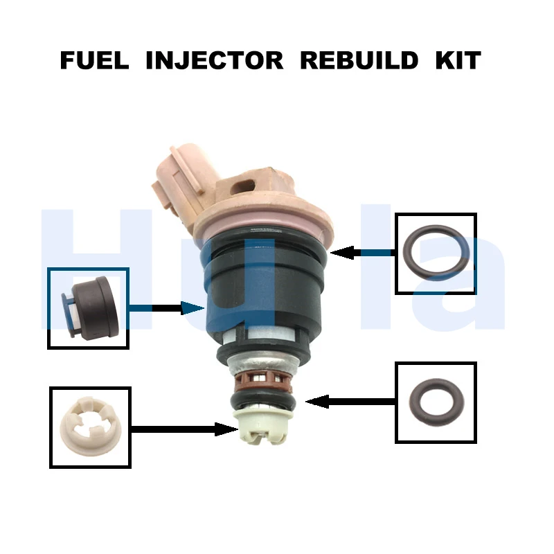 Fuel injector O-Ring Kit Seals Filters for  Nissan Maxima A32 VQ20DE SE SLX 20G fit 16600-35U01 A46-F13 16600-35u01