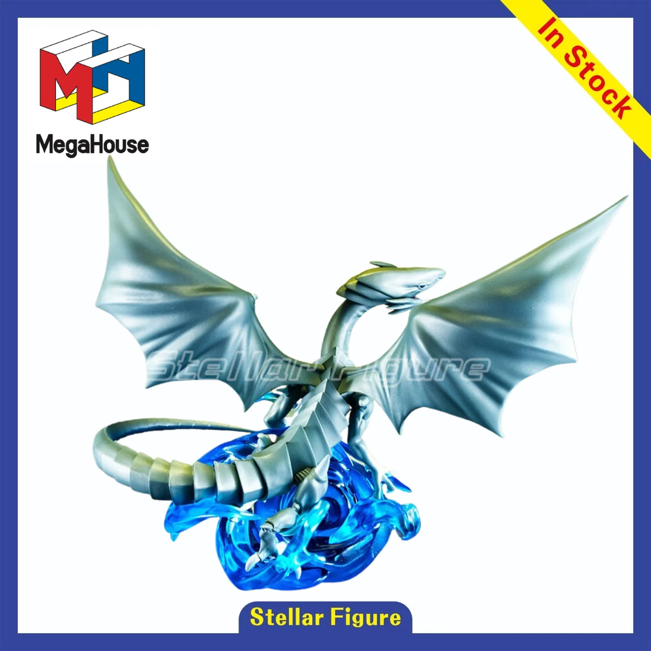 

【SF】In Stock MegaHouse Precious MONSTERS CHRONICLE Yu-Gi-Oh Duel Monsters Blue Eyes White Dragon Figures Model Collection Gift