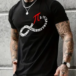 Men Clothings Math Mathematics Meme Math Number Pi T Shirt Classic Grunge Clothes Summer Men's Tops Harajuku O-Neck TShirt Tops