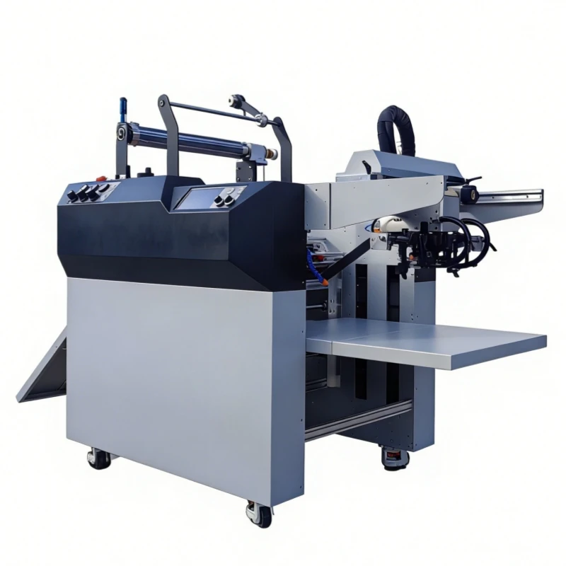 FA-540 Fully Advanced Auto-feed High-speed Digital Print Industrial-grade Automated Pneumatic Laminating System Roll Wood