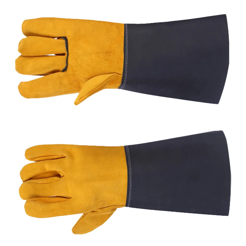 

Durable Heat Insulation Work Gloves Wear-Resistant Welding Gloves for Heavy Duty Protection Wear-Resistant Golves
