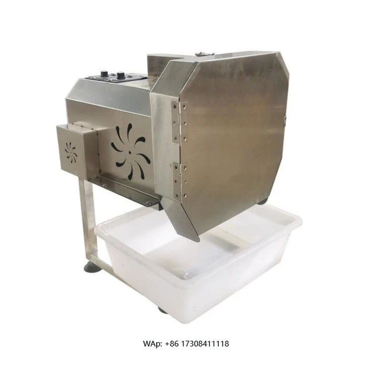 

Commercial canteen automatic chive cutter, sauerkraut shredded pepper shredded vegetable cutter