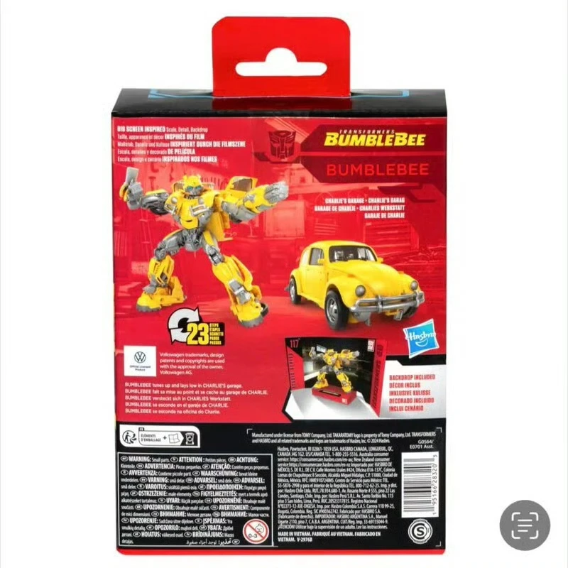 New Action Figures Hasbro Transformers Studio Series: D-Class SS-117   Bumblebee Boys Birthday Gift