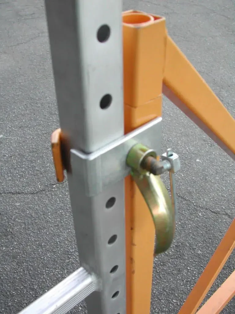 Scaffold Multipurpose 18ft. Maxi Square Triple Baker-Style Scaffold Tower Package - 1,000-Lb. Capacity, Model# 3MFS