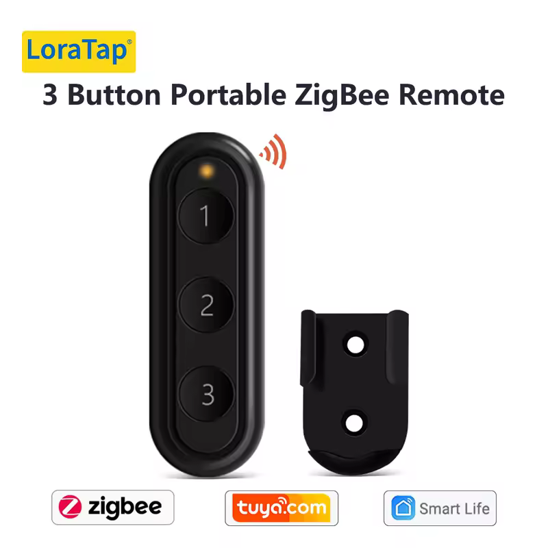 LoraTap ZigBee 3.0 Wireless 14 EU US Push Button Remote Tuya Scene Automation Control Switch Smart Life App Hub Need - Image 16