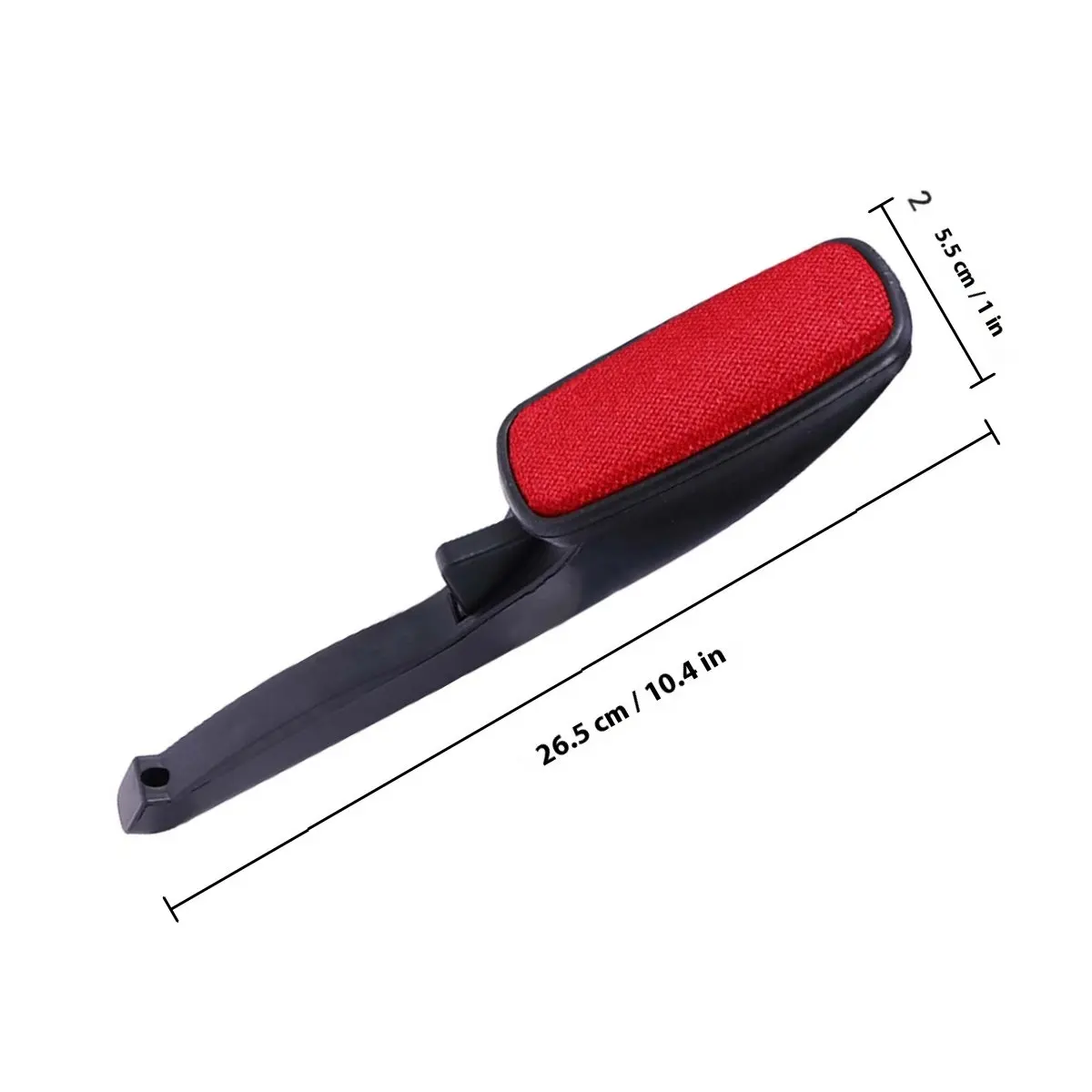 2Pcs Hands Free Static Clothes Lint Dust Pet Hair Remover Brush for Clothing Bedding Furniture Cars Easy to Use Left Right Hand