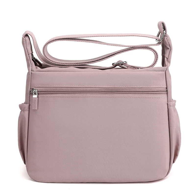 Fashion Shoulder Crossbody Bag for Women Messenger Bags Waterproof Nylon Ladies Handbag Purse