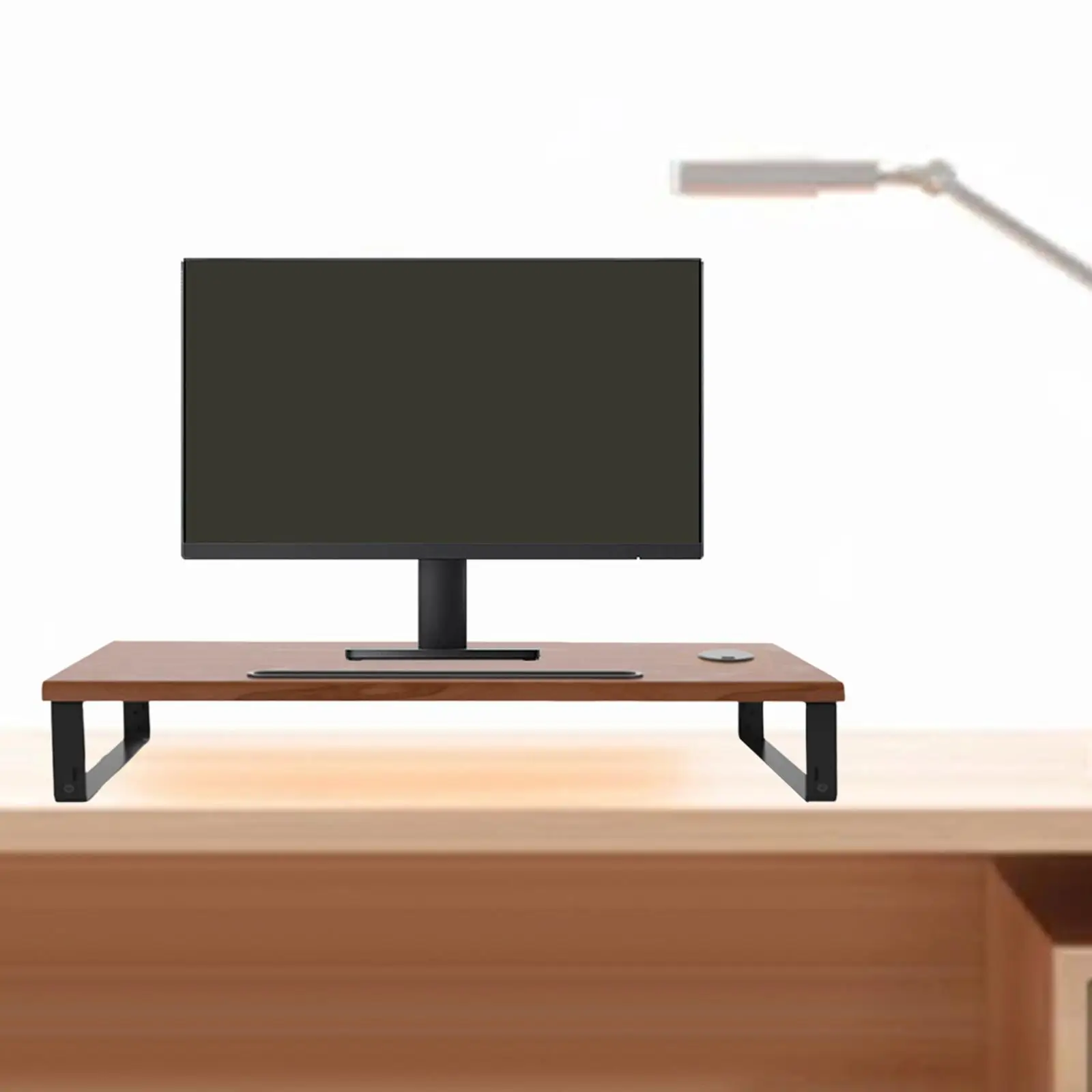 Desktop-Monitorständer, Aufhöhung, Aufbewahrungsorganisator, höhenverstellbar, Laptop-Riser für Laptop, Computer, Bildschirm, Notebook, Heimbüro