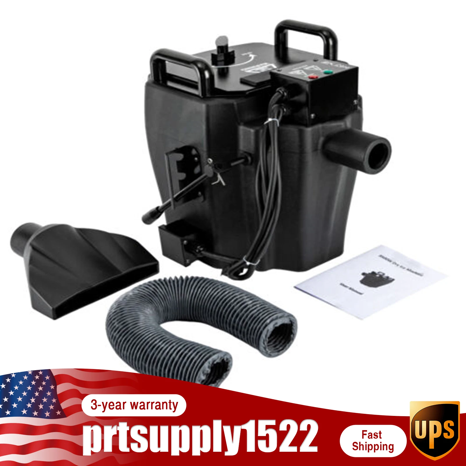 

Машина для сухого льда BYMAOCAR высокой плотности, машина для тумана с насадкой и трубкой, машина для тумана с низкой лежачей поверхностью 3500 Вт для сцены