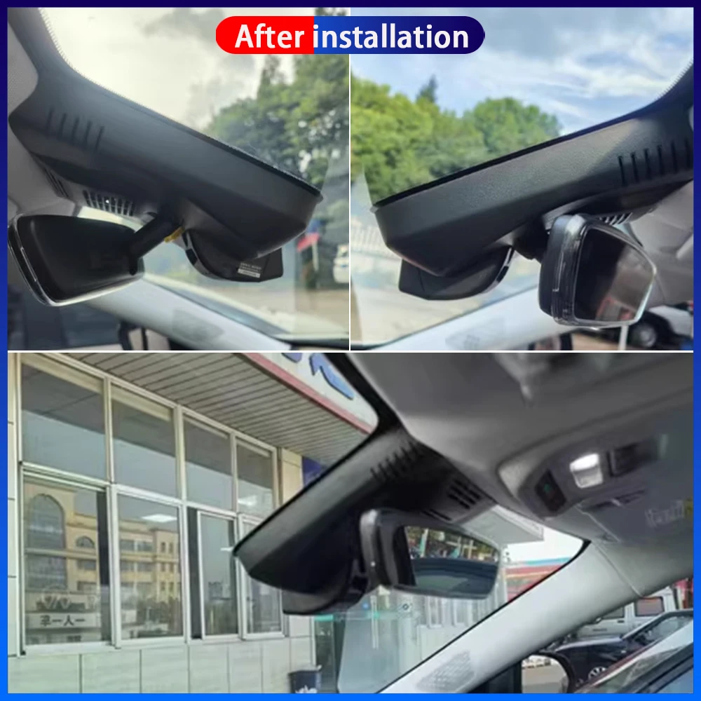 HighCity لـ MG 9 MG9 EV SAIC Rising F7 2023 2024 2025 2026 Dash Cam Camera DVR للرؤية الليلية Wifl التوصيل والتشغيل مسجل فيديو