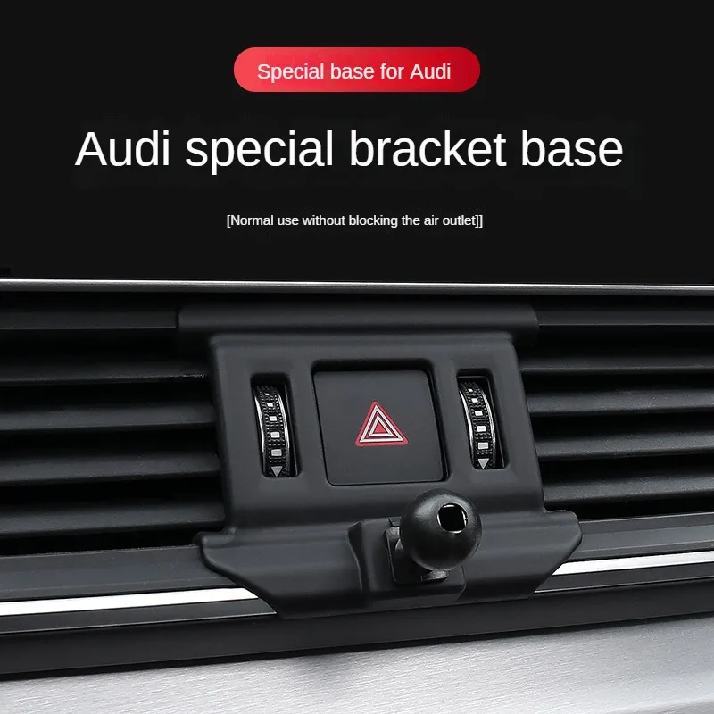 Ushilife Dedicated Base Car Accessories Phone Holder Stand Mount Bracket Bucklet Buckle For Audi A4 A3 A5 A6 A7 Q3 Q5 Q7 A1 TT