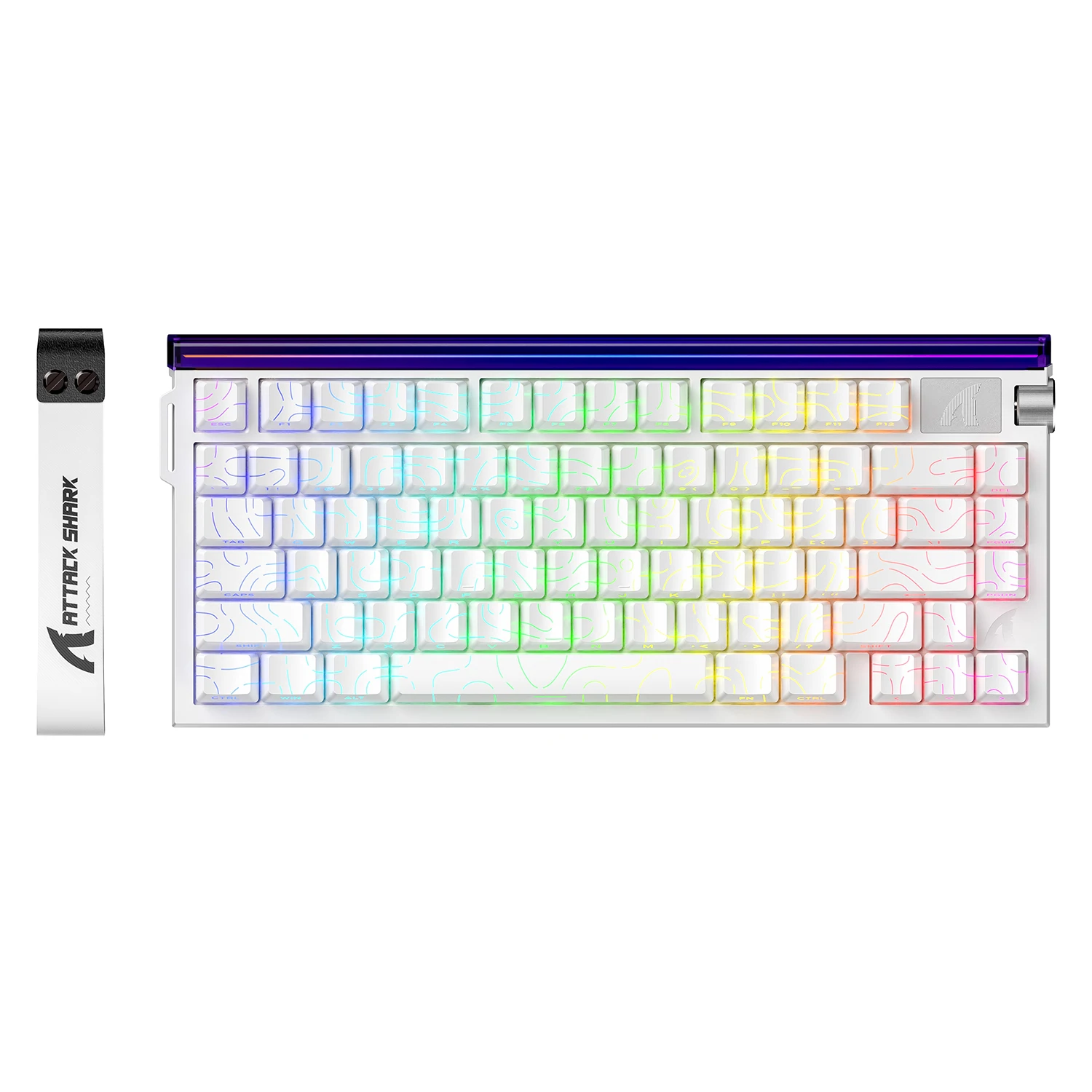 ATTACK SHARK R85HE 75% Wired Magnetic Switch Gaming Keyboard 0.005
