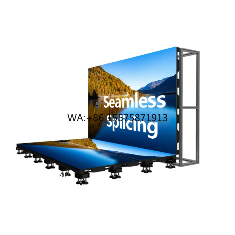 Complete Systemturnkey HD LED Video Wall Panel P4.81 P2.6 P2.9 P3e Exhibition LED Digital Disp y China LED COB