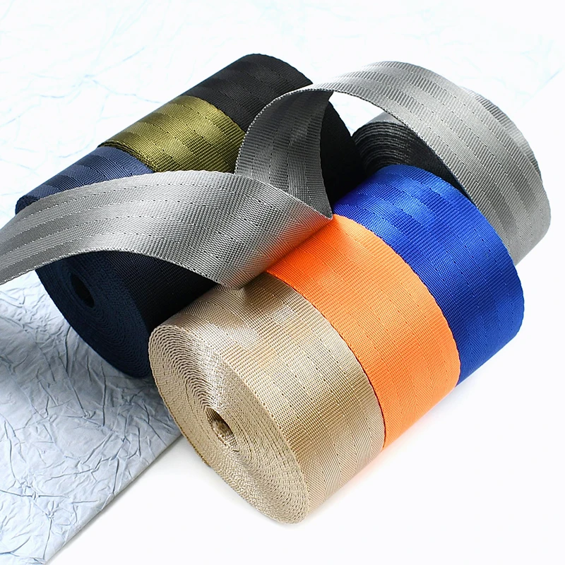 

5Yands 25/38mm Nylon Webbing Strap Seat Safety Belt Bands Decorative Ribbons for Sewing Bag Straps Tape Bais Binding Accessories