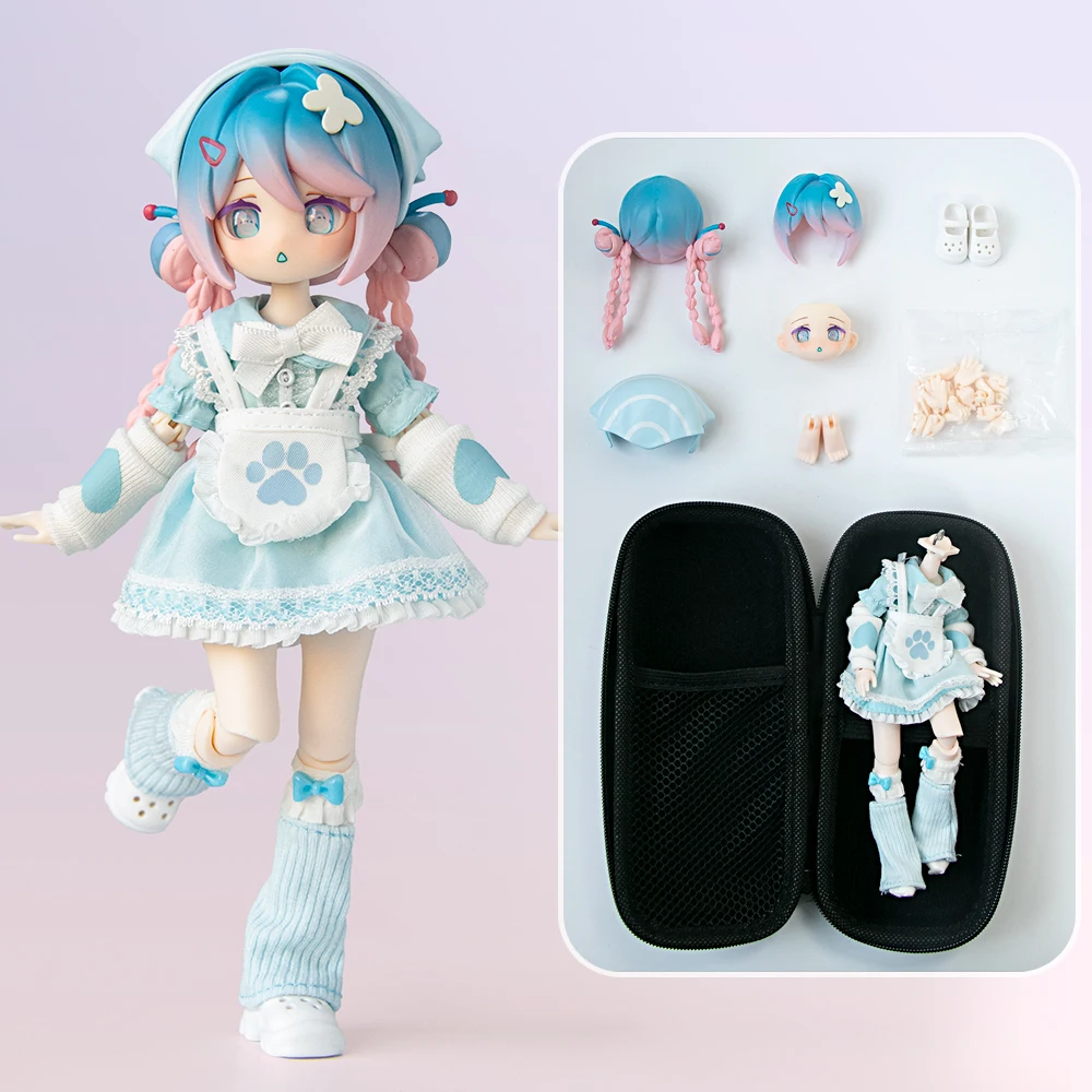 

1/12 Bjd кукла аниме фигурки свобода ревокаты милый питомец подвижные суставы игрушка нарядная кукла настольные украшения подарки аксессуары для кукол