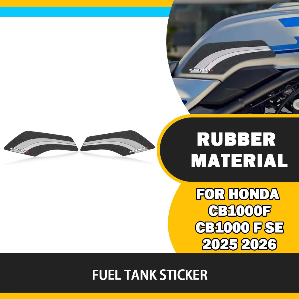 For Honda CB1000F CB1000 F SE 2026 2025 Motorcycle Non-slip Side Fuel Tank Stickers waterproof Cockpit Knee Shield Mat Case