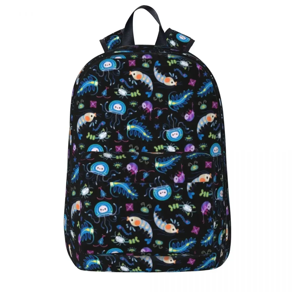 Zooplancton-mochila de gran capacidad para estudiantes, bolso de hombro para ordenador portátil, mochila de viaje impermeable, mochila escolar para niños