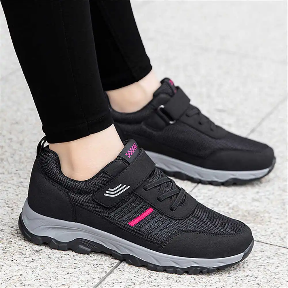 Hightops Small Size Shoes Due To Woven Best Selling For Dropshipping Red Woman Sneakers Sport Second Hand Stylish Tenes