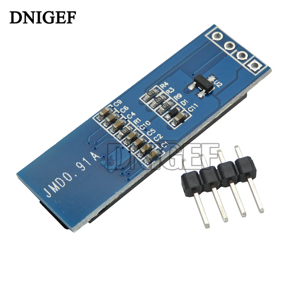 0.91 Inch OLED Module 0.91 Blue/White OLED 128X32 OLED LCD LED Display Module 0.91