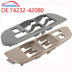 New Car Front Left Power Window Switch Panel For Toyota RAV4 2001-2005 74232-42080 7423242080