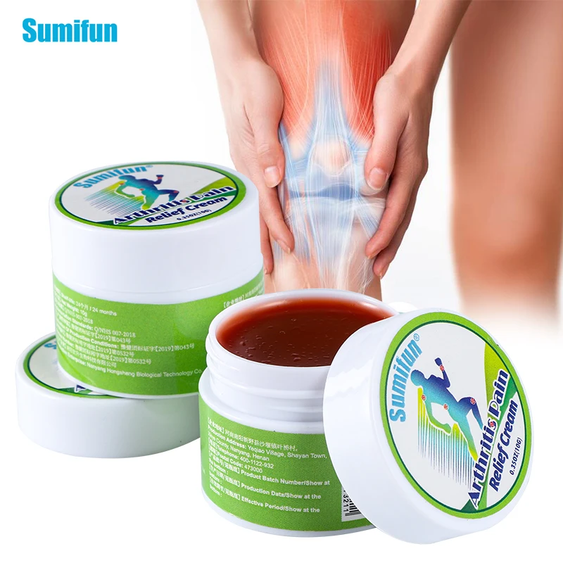 

3pcs Sumifun Body Analgesic Ointment Muscle Pain and Joints Knee Arthritis Lumbar Back Pain Relief Cream Herbal Medical Plaster