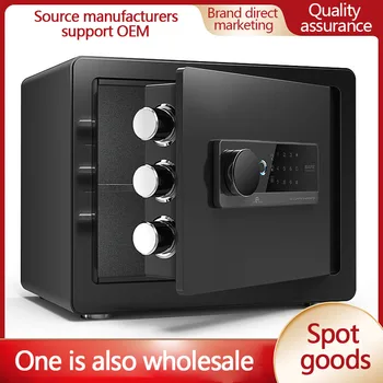 جميع الصلب آمنة للمنزل الصغيرة واي فاي كلمة المرور مكتب صندوق ودائع آمن مضاد للسرقة بصمة إنذار صغير صندوق ودائع آمن إنذار مزدوج