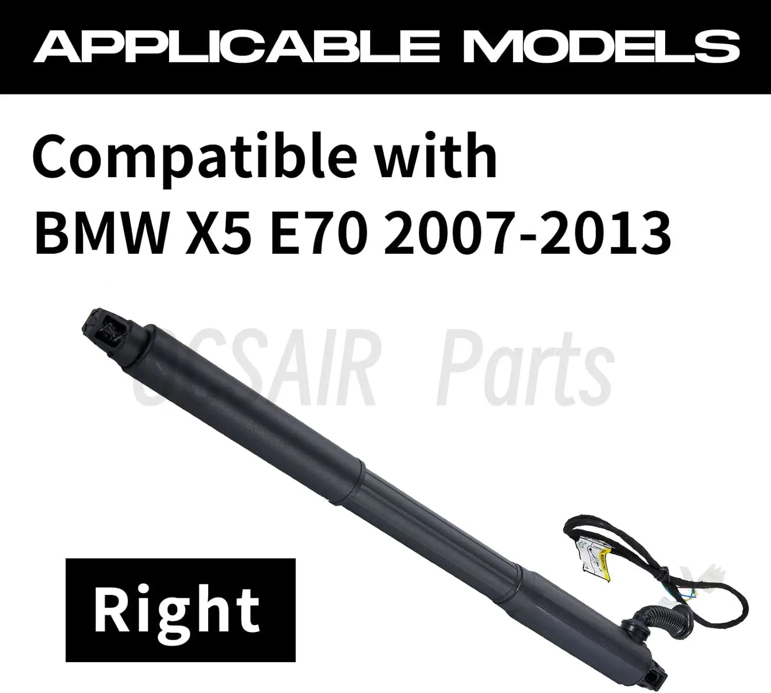 1pcs Rear Left/Rear Tailgate Hatch Power Trunk Lift Support Shock Strut for BMW X5 E70 2007-2013 51247332695