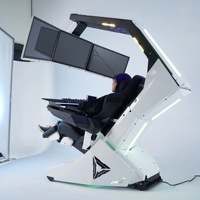 Zero Gravity Massage Manufacturer Triple Monitors Ergonomics Cool Integrated Cockpit Office Gaming Chair From China