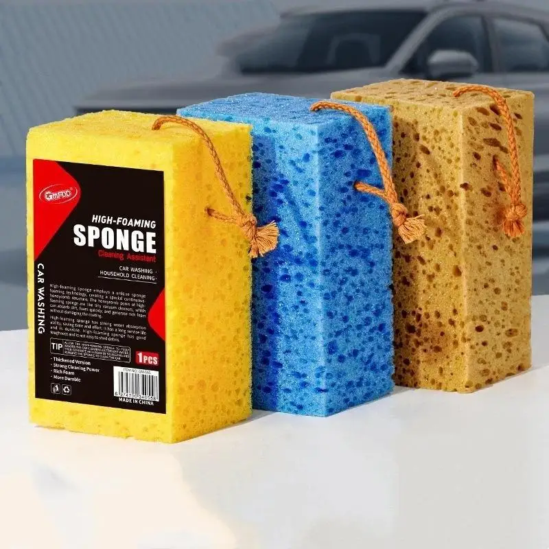 Thickened High Foaming Car Wash Sponge With Strong Cleaning Power For Car Detailing And Home Cleaning