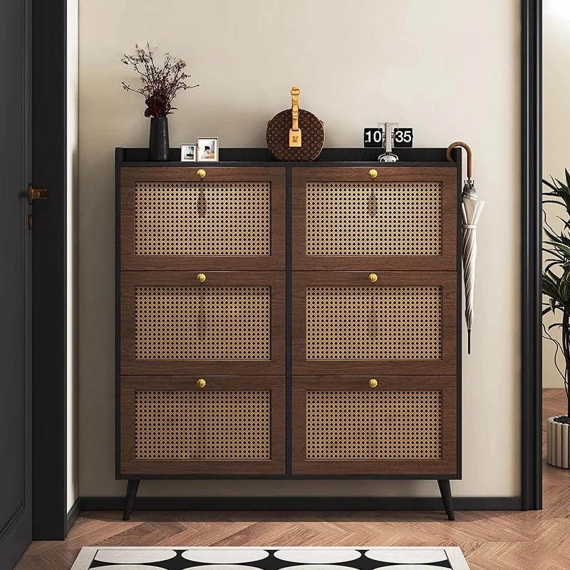 hh-Ultra Thin Bedroom Storage Shoe Cabinets Creativity Narrow Popular Home Doorway Chaises Salle Manger Living Room Furniture^