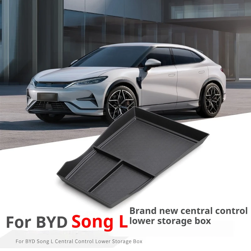For BYD Song L central control lower storage box car storage car interior supplies decoration modification