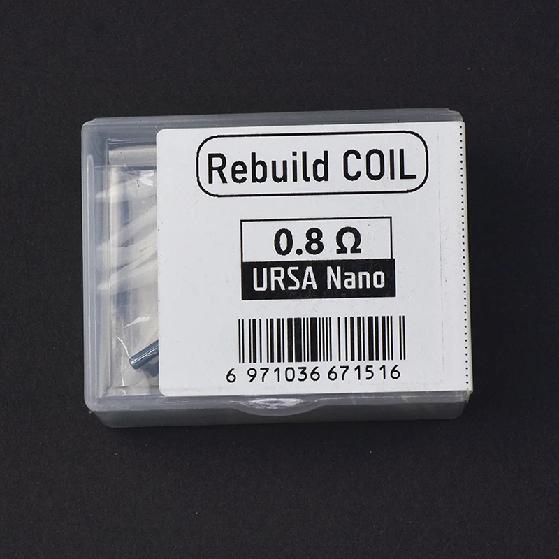 DIY Tool Rebuild Kit Mesh Coil Resistance Wire Replacement Accessory For URSA Nano 0.8/1.0ohm