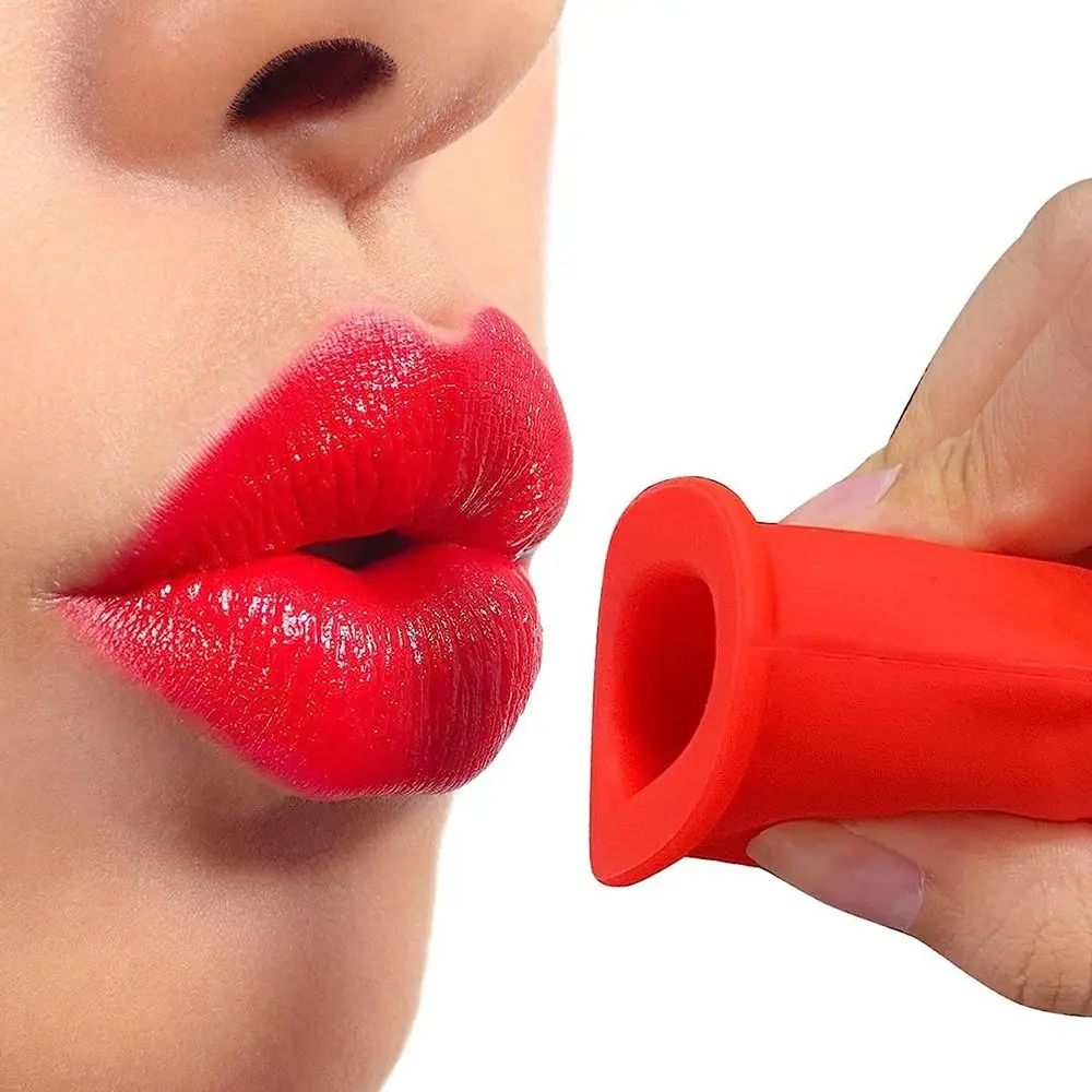 Beauty Pump Silicone Lip Plumper New Silicone indolore Lip Mask Lip Plumper Women