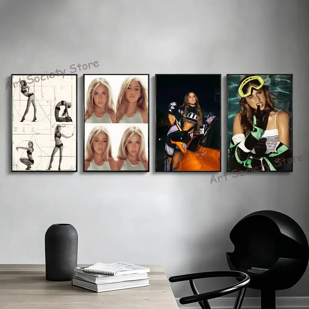 T-Tate Singer M-Mcrae Poster Multi-Purpose Wall Art for Living Room Bedroom Office Hallway Bar Home Decor Gift