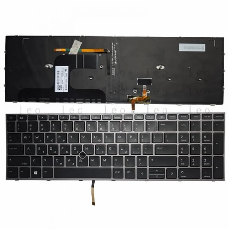 

LL новая клавиатура для мобильной рабочей станции HP ZBook Fury 17 G7 G8, США с подсветкой M20128-001