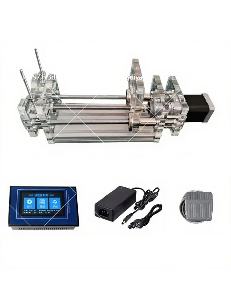 Laboratory Syringe Pump Microfluidic Dispenser 0.01mm/h-3mm/s Flow Rate 72N Force for 1-150mL Syringes