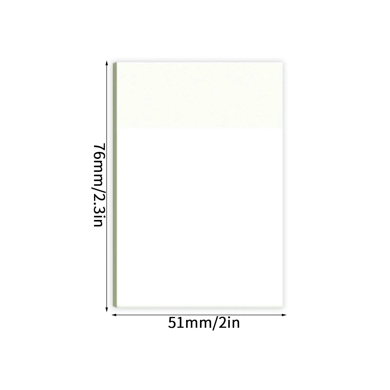 Clear Sticky Notes 50 Sheets Waterproof Sticky Note Papers Waterproof Translucent Sticky Note Pads Book Markers Stickers