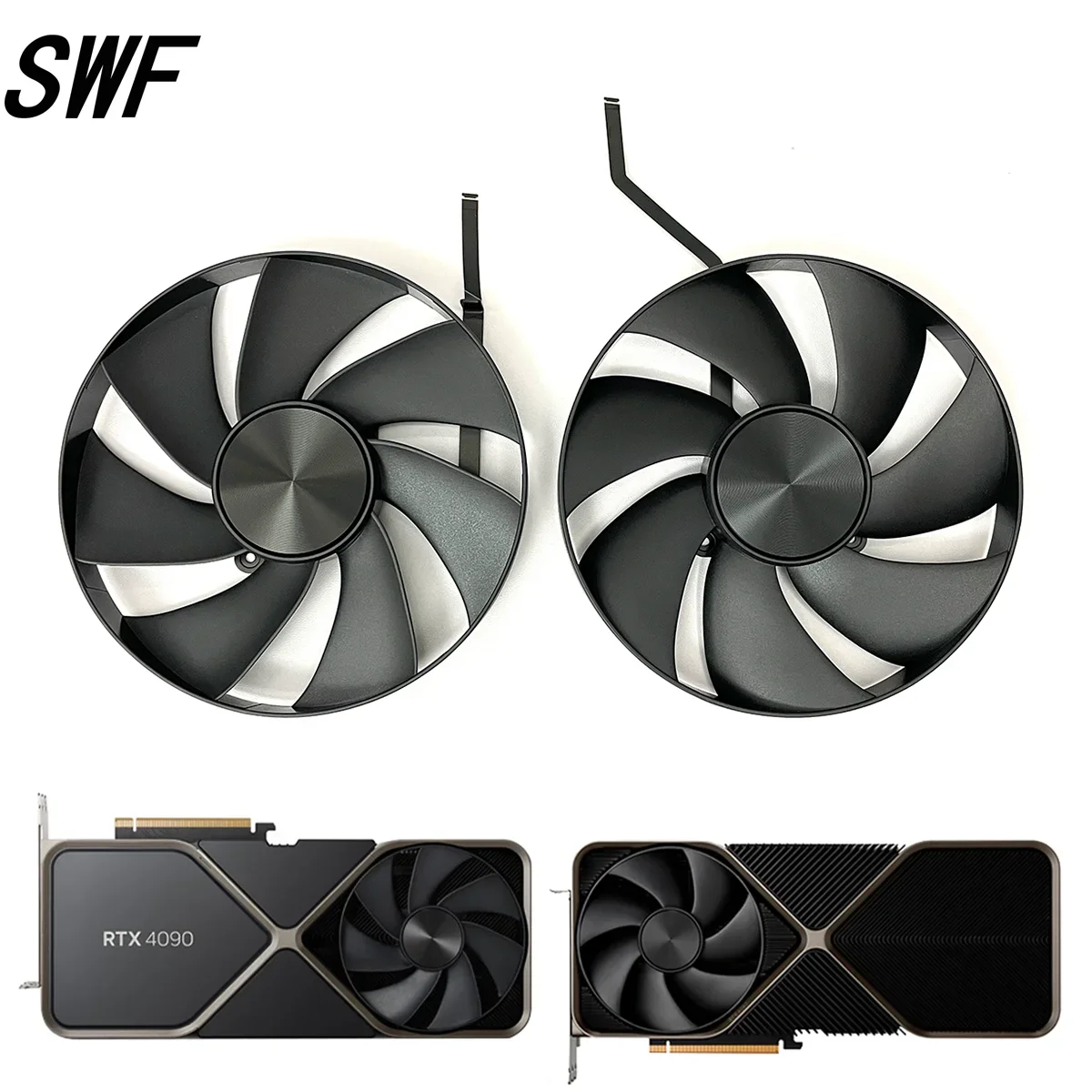 115MM AD4A31K04 AD4A31K05 RTX4090 Graphics Card Cooling Fan For NVIDIA GeForce RTX 4090 Founders Edition Video Card Cooler Fan