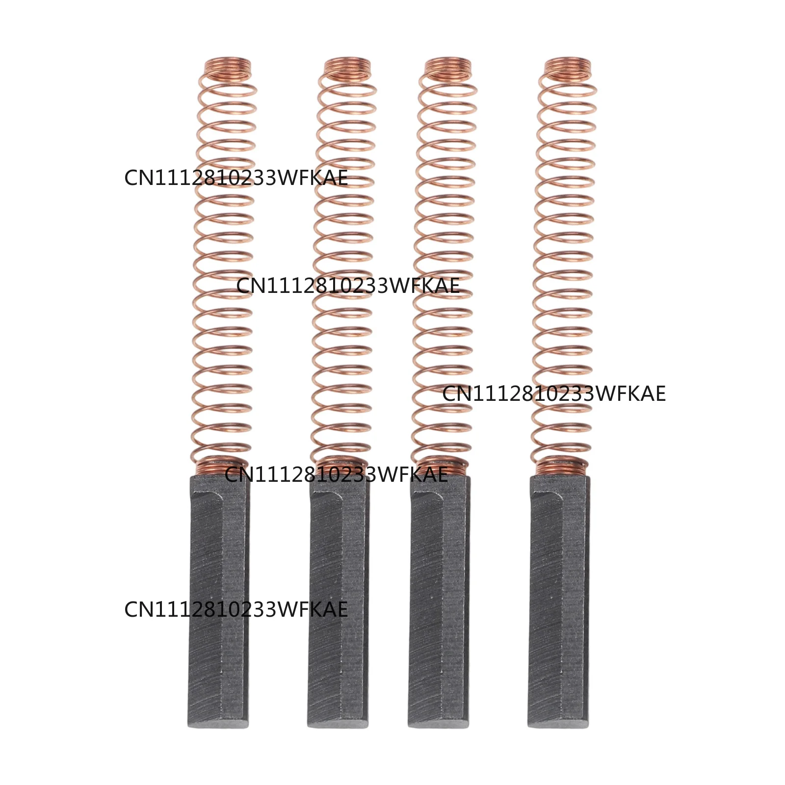 4pcs 6*6*25mm Carbon Brushes Countertop Mixers Carbon Brushes For 5K5SSWHK55K ﻿power Tool Accessory