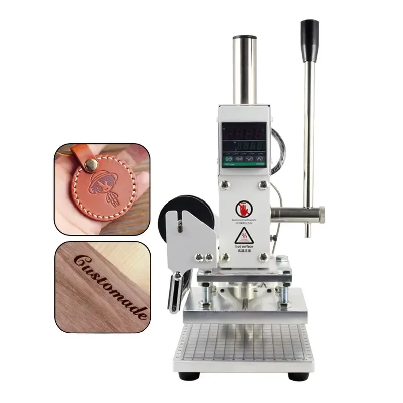 Die Cutting and Hot Stamping Machine Digital Leather t Slot Hot Stamping Machine Hot Stamping Machinery Supports