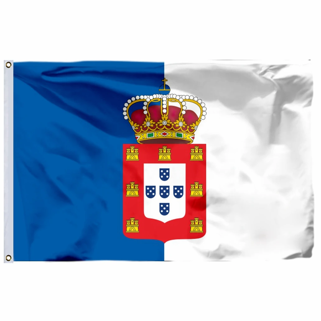 Portugal 1830 Flag 90X150CM 3X5FT 100D Polyester Double Stitched High Quality Banner Ensign Free Shipping