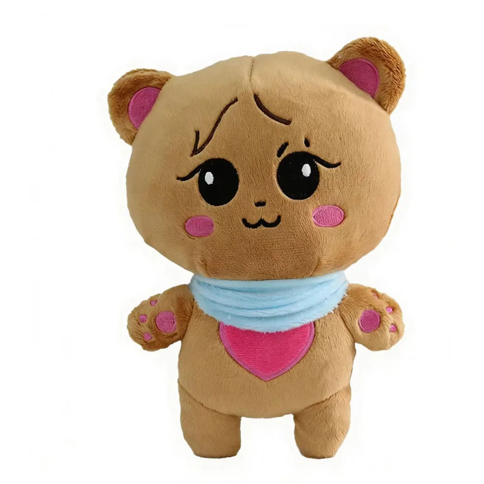 1/10pcs New Pink Plush Doll BORN PINK World Tour Official Plushies Jennie Lisa Rose Jisoo Kawaii Stuffed Animals Fans Gifts