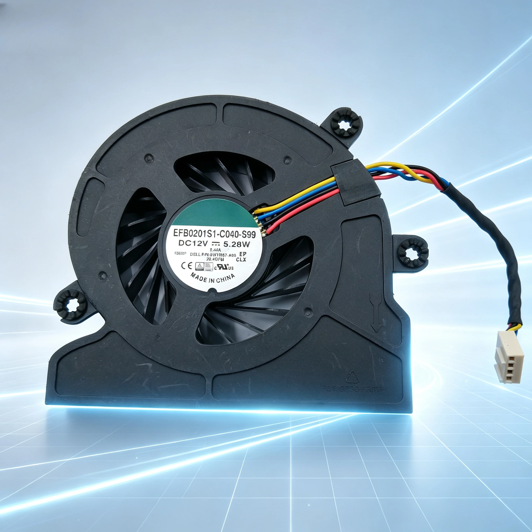 AIO Cooling Fan For Dell Vostro 3030 0WYR67‑A00 EFB0201S1‑C040‑S99