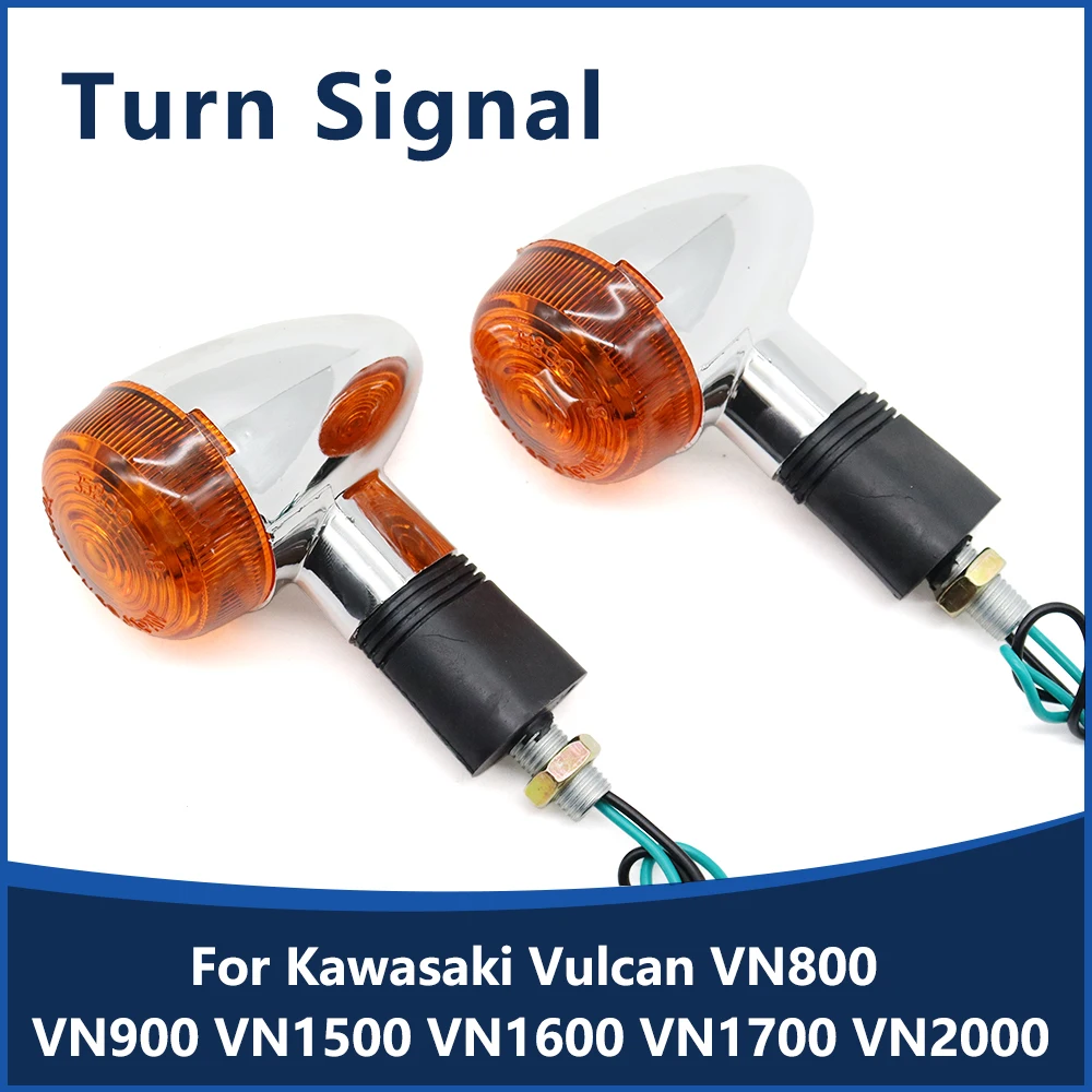 

Turn Signal Light For Kawasaki Vulcan VN800 VN900 VN1500 VN1600 VN1700 VN2000 Motorcycle Accessories Indicators Blinker Lamp