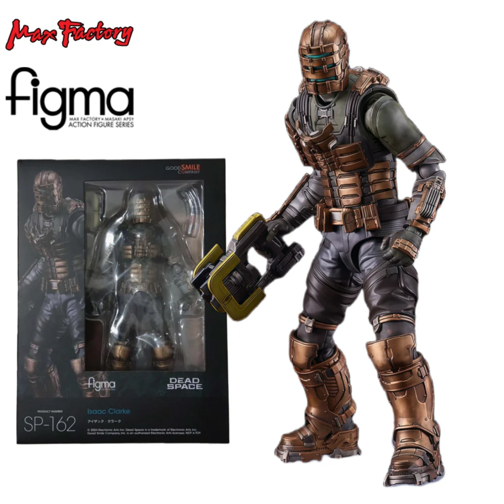 Max Factory Figma SP-162 Lsaac Clarke Figurka Akcji Anime Model do Składania Wysoce Detalizowany Prezent dla Kolekcjonerów i Fanów Wielokrotnie Przesuwny w Zastosowaniach
