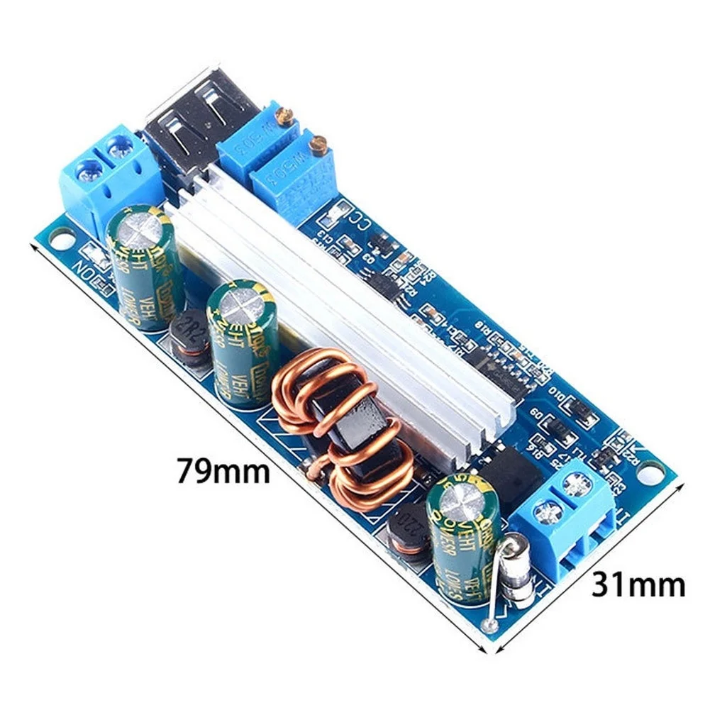 1pc High Power 80W Module Supports 2-24V Low Voltage Input With Stable Output Up To 80W Adjustable Output From 3-30V