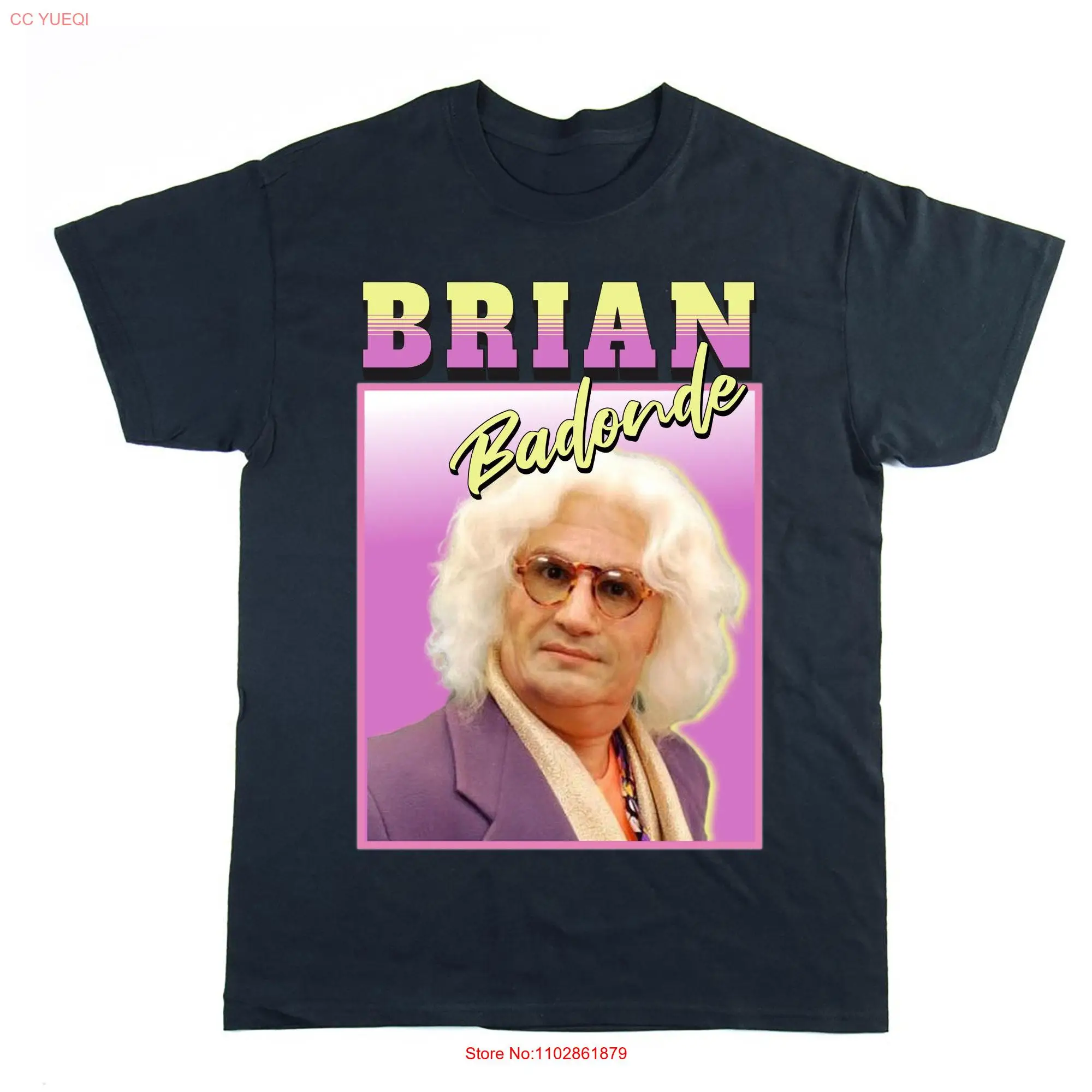 Brian Badonde Homage T shirt Face Jacker Meme Funny Christmas 90's Retro Vintage Oversized  long or short sleeves